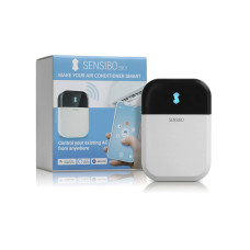 Sensibo Sky Smart Air Conditioner Controller | WiFi thermometer monitoring provides intelligent control of AC | Compatible with Amazon Alexa, Google Home, iOS and Android | Temperature control from anywhere, White